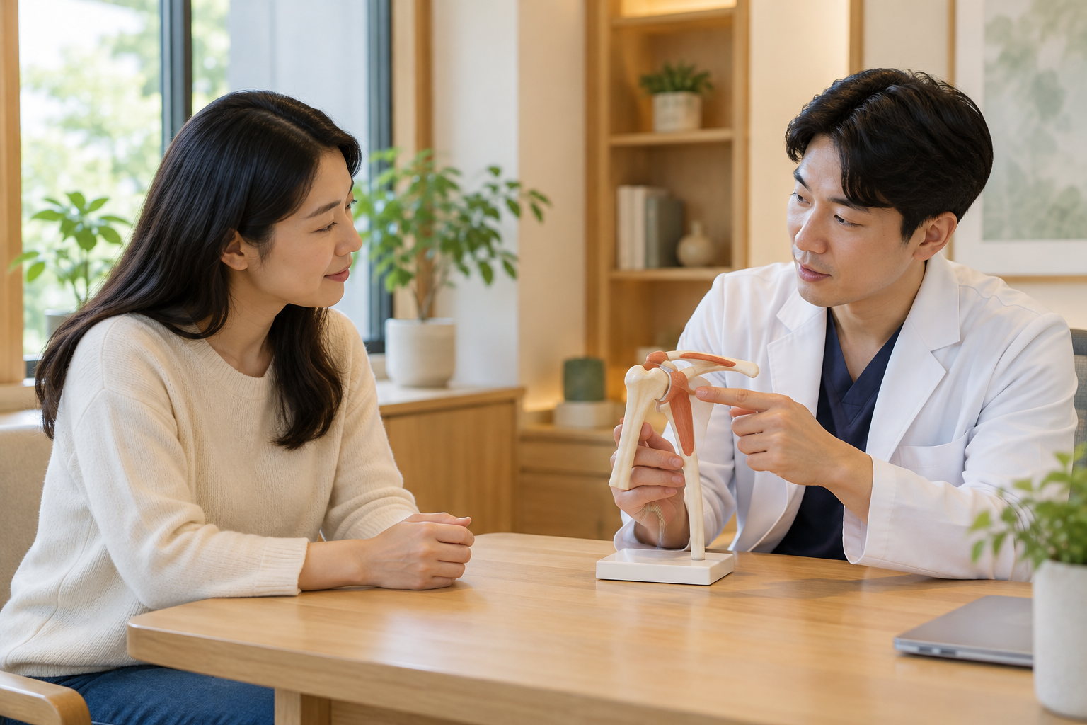 서울 강북구 어깨통증 한의원 — 어깨 상담에 관한 AI 설명용 이미지